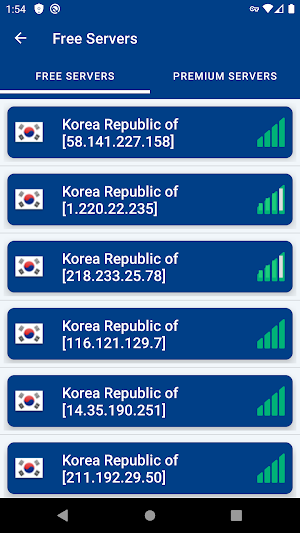 Korea VPN Pro South Korean VPN Screenshot 3