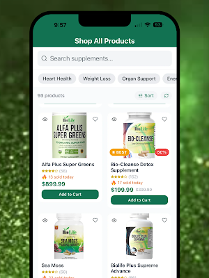 BioLife Health & Wellness Screenshot 2