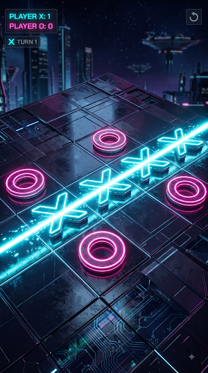 Cyber Grid: Extreme TicTacToe Screenshot 2