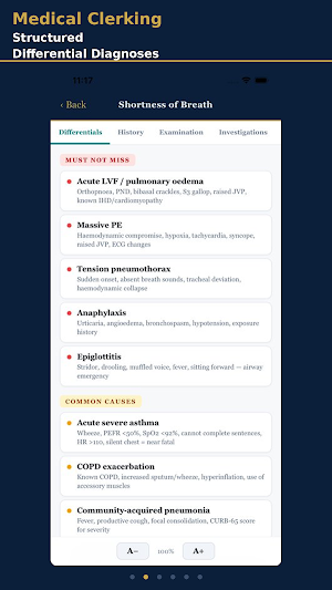 Medical Clerking Screenshot 1