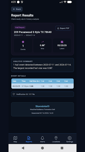 StormIntel Screenshot 2