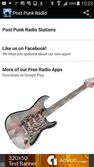 Post Punk Radio Screenshot 0