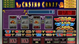 Casino Crazy Club UK Fruit Machine Simulation Screenshot 1