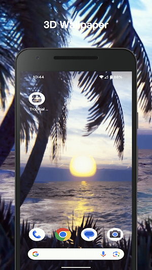 Tropical Ocean Live Wallpaper Screenshot 0