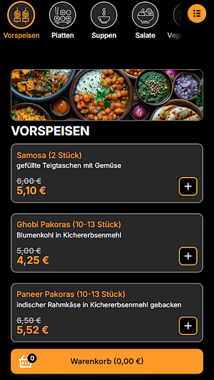 Inderheld Restaurant Screenshot 3