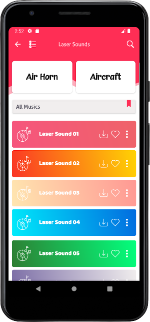 Laser Sounds Screenshot 1