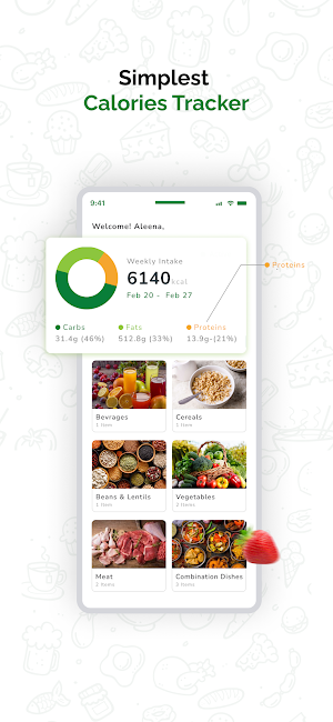 Food Tracker Screenshot 2