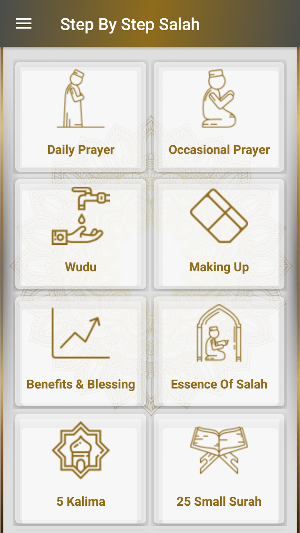 Step by Step Salah - Namaz, Daily Duas, Tasbeeh Screenshot 0