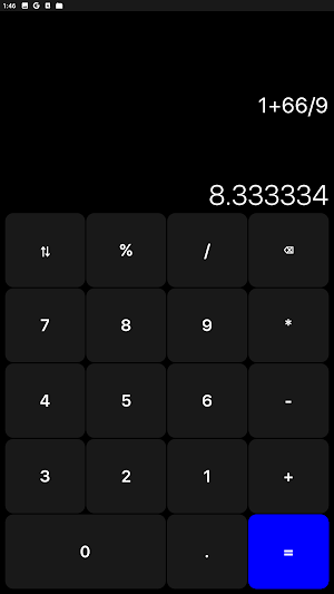 Nasr Calculator Screenshot 1