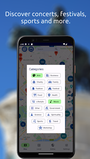Whappens - Events Everywhere Screenshot 1
