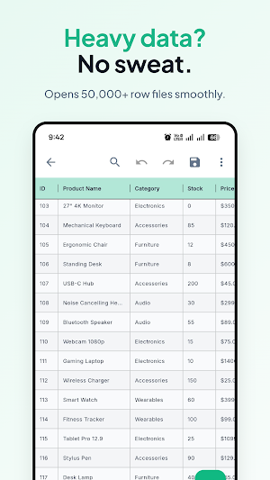 CSV Viewer & Editor - Fast Screenshot 0