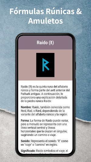 Fórmulas rúnicas y amuletos Screenshot 0