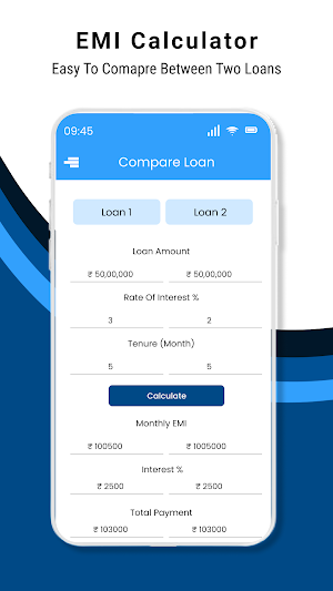 Easy EMI Loan Calculator Screenshot 3