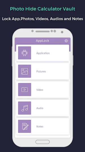 Calculator - Lock for Photo, Video, Notes Screenshot 0