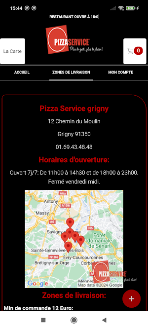 Pizza Service grigny Screenshot 3