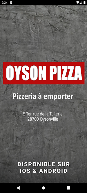 OYSON PIZZA Screenshot 0