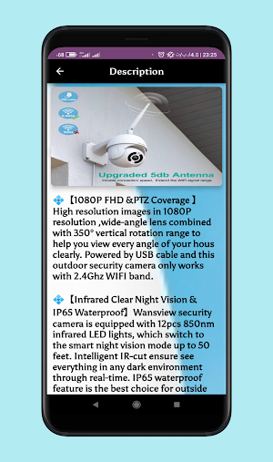wansview outdoor camera guide Screenshot 1