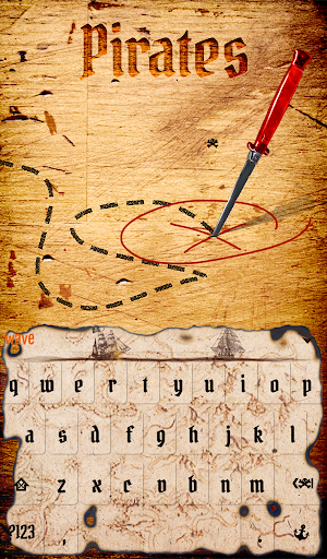 Pirates Animated Keyboard Screenshot 1