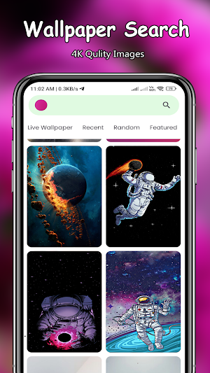 Space Wallpapers 4K Screenshot 1
