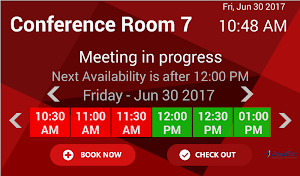 DeskFlex - Room Display Screenshot 1