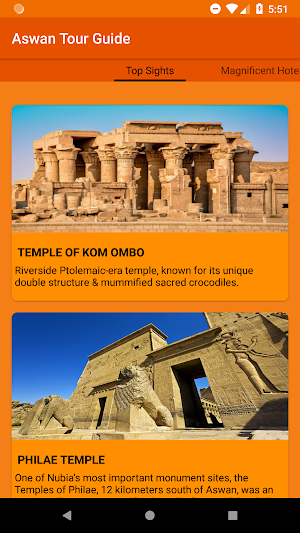 Aswan Tour Guide Screenshot 0