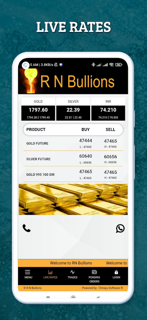 R N Bullions Screenshot 0