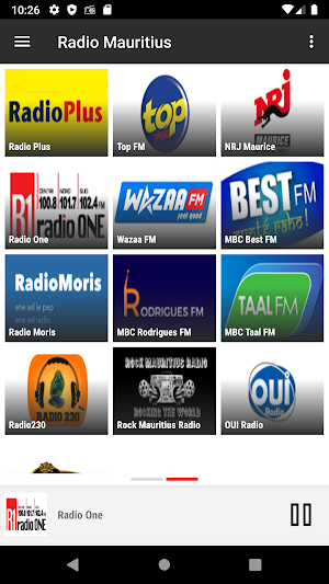 RADIO MAURITIUS : Online Mauritius radio stations Screenshot 2