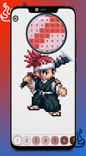 Bleach Color By Number Screenshot 3