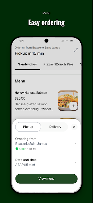 Brasserie Saint James Screenshot 2