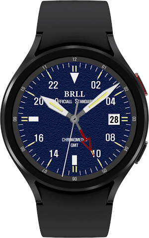 HJ BRLL GMT WatchFace Screenshot 1
