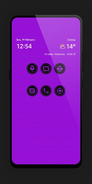 Purple Angular Icon Pack Screenshot 0