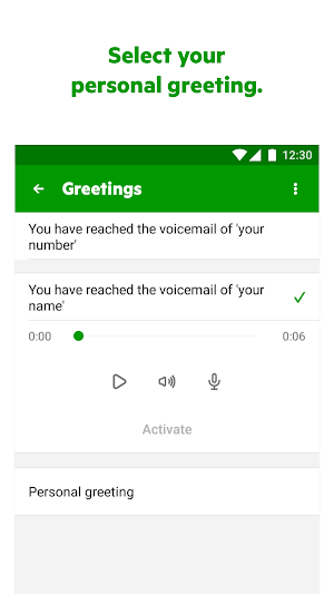 KPN VoiceMail Screenshot 3