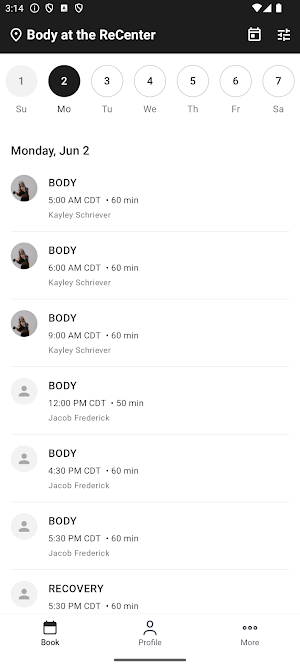 BODY at The ReCenter Screenshot 1