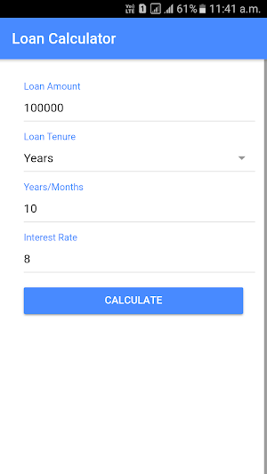 Loan Calculator Screenshot 0