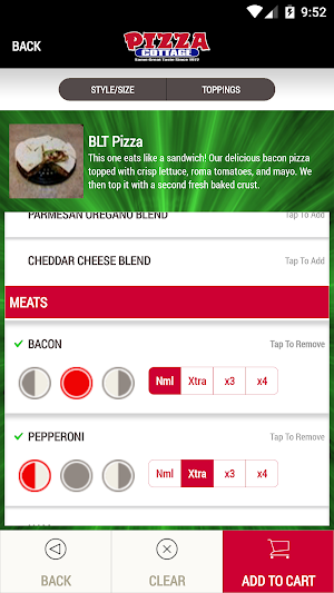 Pizza Cottage Screenshot 3