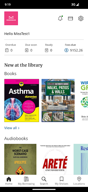 Mississauga Library Screenshot 0
