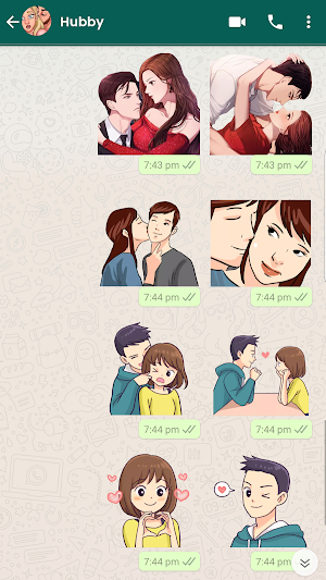 Love stickers WAStickerapps : Love sticker 2021 Screenshot 0
