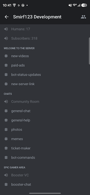 Discord Bot Client for Android Screenshot 2
