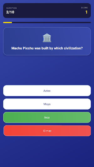 7W-Quiz Screenshot 2