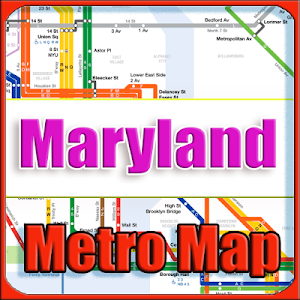 Maryland USA Metro Map Offline Screenshot 0