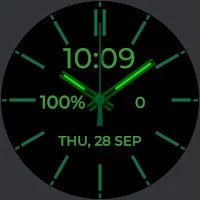 Neon Green watchface