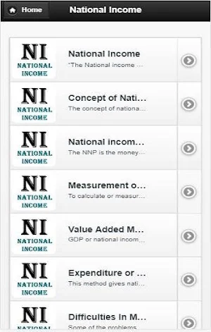 National income Screenshot 0