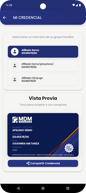MDM Servicios de Salud Screenshot 2