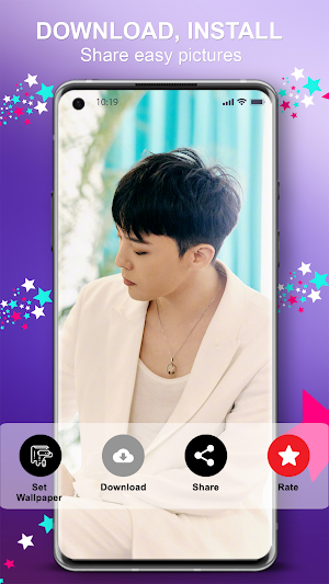 Material Bigbang Wallpaper Screenshot 2
