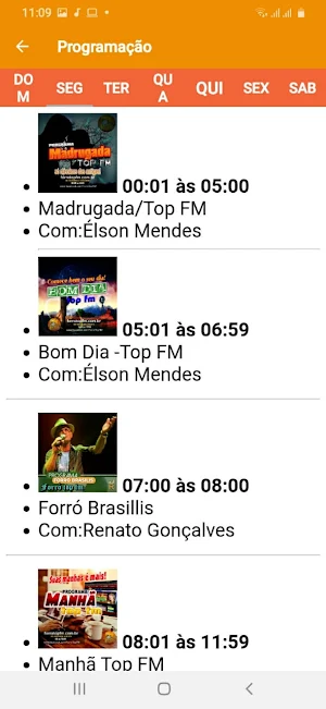 Forró Top FM Screenshot 2