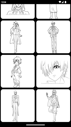 How to Draw Black Butler Anime Screenshot 1