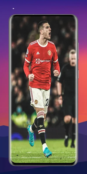 Diogo Dalot 4K Wallpaper Screenshot 1