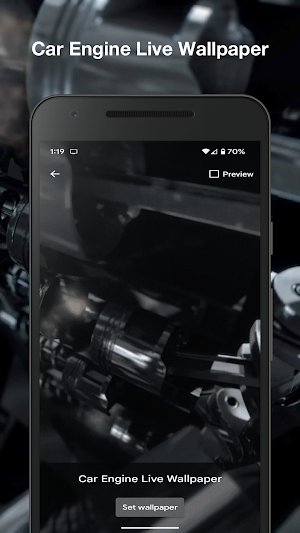 Car Engine Live Wallpaper Screenshot 3