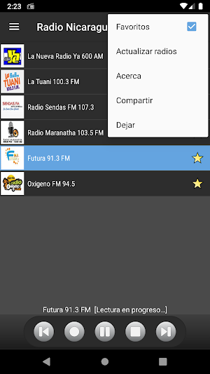 Radio Nicaragua Screenshot 2