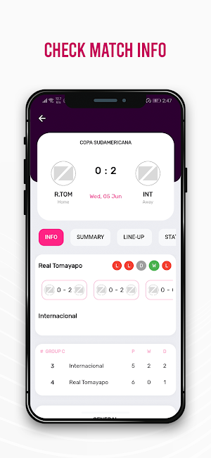 Nova Score - Live Football Screenshot 2